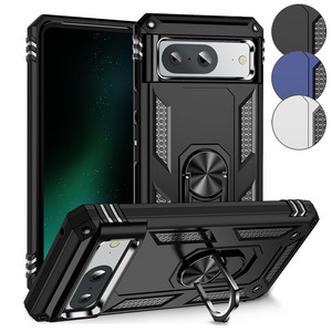 Outdoor Hlle fr Google Pixel 8 TPU PC Hybrid Sergeant Armor Ring Cover Case
