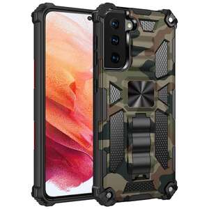 Outdoor H�lle f�r Samsung Galaxy S21 Camouflage Shockproof Schutz Armor Cover