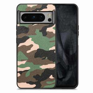 TPU Hlle fr Google Pixel 8 PRO Camouflage Schutz Case Army Flexi Tarn Cover