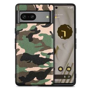 TPU H�lle f�r Google Pixel 7a Camouflage Schutz Case Army Flexibel Tarn Muster