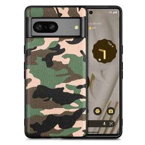 TPU Hlle fr Google Pixel 7 Camouflage Schutz Case Army Flexibel Tarn Muster