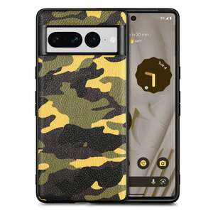 TPU Hlle fr Google Pixel 7 PRO Camouflage Schutz Case Army Flexi Tarn Cover
