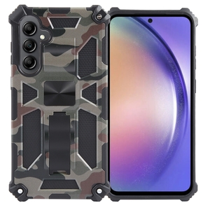 Outdoor H�lle f�r Samsung Galaxy A55 Camouflage Shockproof Schutz Armor Cover