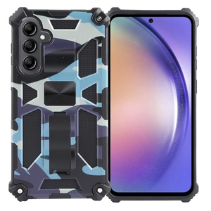 Outdoor H�lle f�r Samsung Galaxy A55 Camouflage Shockproof Schutz Armor Cover