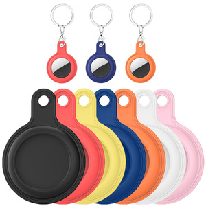 TPU Hlle fr Apple AirTag Schlsselanhnger Case Cover Halter Gel Anhnger Ring
