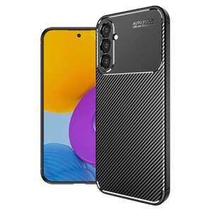 TPU Hlle fr Samsung Galaxy A54 Carbon Fiber Muster Shockproof Back Cover Case
