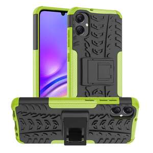 Outdoor H�lle f�r Samsung Galaxy A05 Tire Rutschfest Kickstand PC TPU Cover Case