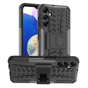 Outdoor H�lle f�r Samsung Galaxy A15 Tire Rutschfest Kickstand PC TPU Cover Case