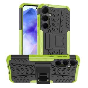 Outdoor H�lle f�r Samsung Galaxy A55 Tire Rutschfest Kickstand PC TPU Cover Case