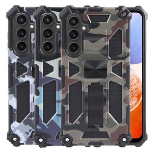Outdoor H�lle f�r Samsung Galaxy A15 Camouflage Shockproof Schutz Armor Cover