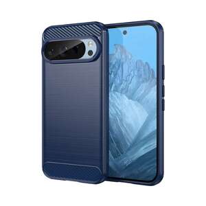TPU Hlle fr Google Pixel 9 9 PRO Carbon Fiber Skin Brushed Schutzcover Case