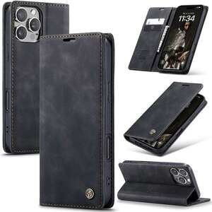 CASEME Handy Tasche f�r Apple iPhone 16 PRO Wallet 013 Series H�lle Klapp Etui