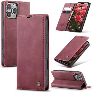 CASEME Handy Tasche f�r Apple iPhone 16 PRO Wallet 013 Series H�lle Klapp Etui