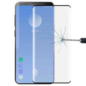 Schutzglas f�r Samsung Galaxy S10 PLUS Full Cover Curved Tempered Glass Folie