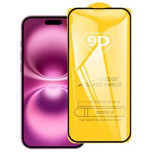 Schutzglas f�r Apple iPhone 16 PLUS Full Cover Tempered Glass Schutzfolie Film