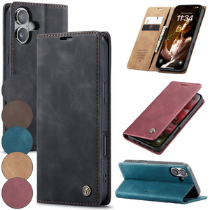 CASEME Handy Tasche f�r Apple iPhone 16 PLUS Wallet 013 Series H�lle Klapp Etui
