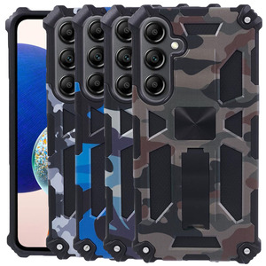 Outdoor H�lle f�r Samsung Galaxy S24 FE Camouflage Shockproof Schutz Armor Cover