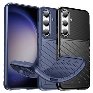 TPU H�lle f�r Samsung Galaxy S25 Thunder Series Grip Twill Handy Case Rutschfest