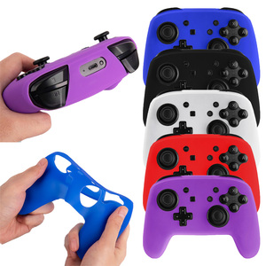 Silikon Hlle fr Nintendo Switch Pro Game Controller Flexibel Cover Rutschfest