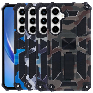 Outdoor H�lle f�r Samsung Galaxy A56 Camouflage Shockproof Schutz Armor Cover