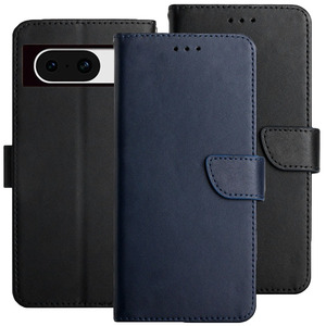 Handy Tasche fr Google Pixel 8 Echt Leder Klappetui Schutzhlle Wallet Magnet