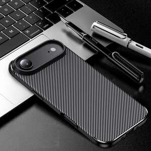 TPU H�lle f�r Apple iPhone AIR Carbon Fiber Muster Shockproof Back Cover Case