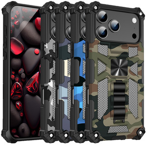 Outdoor H�lle f�r Apple iPhone 17 PRO Camouflage Shockproof Schutz Armor Cover