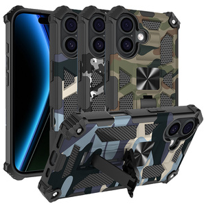 Outdoor H�lle f�r Apple iPhone 17 Camouflage Shockproof Schutz Cover Armor Kick