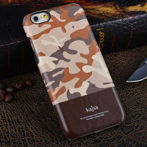 KAJSA Hard Case f�r Apple iPhone 6 6S Camouflage Pattern Army Look Cover