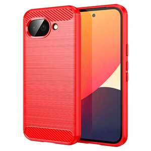 TPU H�lle f�r Google Pixel 10a Carbon Fiber Skin Brushed Schutzcover Soft Case