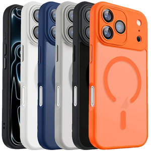 XDCASE TPU Hybrid Case f�r Apple iPhone 17 PRO MAX MagSafe Frosted PC TPU Cover
