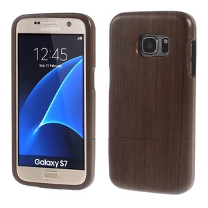 Hard Case f�r Samsung Galaxy S7 G930 Echt Holz Natural Wood