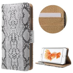 Wallet Case f�r Apple iPhone 8 7 SE 2020 Snake Schlange Muster Etui