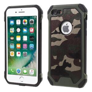 Outdoor Case f�r Apple iPhone 8 7 SE 2020 TPU Hybrid Camouflage