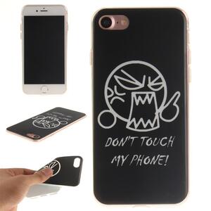 Apple iPhone 8 7 SE 2020 TPU IMD Case Ultra Slim Drawing