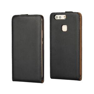 Flip Case f�r Huawei P9 PLUS Genuine Split Echt Leder