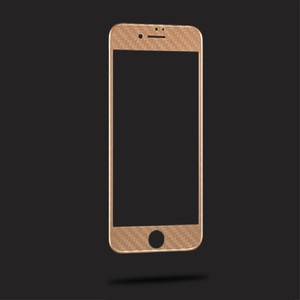 Apple iPhone 7 4.7 WUW 3D Schutzglas Full Coverage Carbon Optik Protector Film