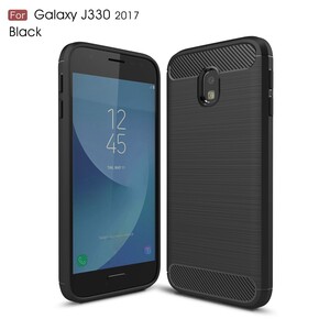 TPU Case f�r Samsung Galaxy J3 J330 (2017) Carbon Skin Brushed