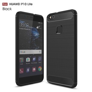 TPU Case fr Huawei P10 LITE Carbon Skin Brushed