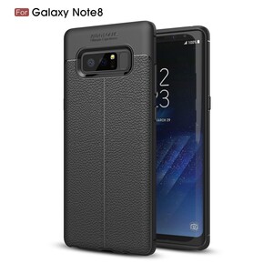 TPU Case f�r Samsung Galaxy Note 8 Litchi Grain