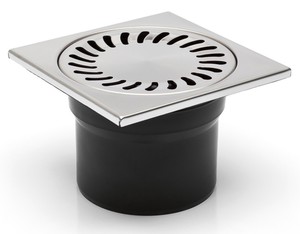Duschablauf Bodenablauf 150x150 mm DNS110N  incl Dichtungsmatte 323 N 391 1 