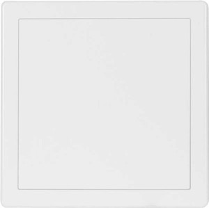 Revisionst�r Revisionsklappe wei� 200x200mm hochw ASA Kunststoff Einbaurahmen