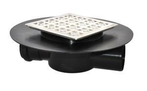 Duschablauf Badablauf Bodenablauf DN 50 Edelstahl Dichtungsfolie Arco 2 391 1