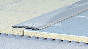 �bergangsprofil Abschlussprofil flach 38x2mm selbstklebend C05 eloxiert Bronze