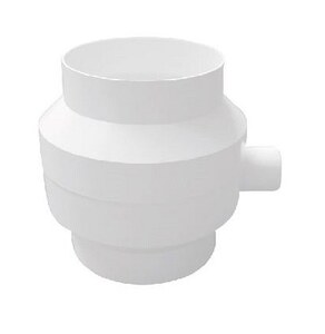 Kondenswassersammler Kondenswasserabscheider  100 mm wei�