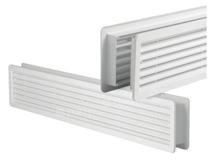 T�rl�ftungsgitter L�ftungsgitter T�rluftgitter T�rgitter wei� 500x90mm