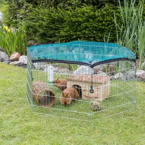 Trixie Freilaufgehege mit Netz, verzinkt -  126 x 58 cm