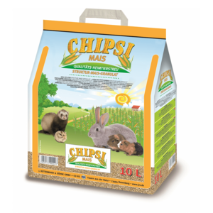 CHIPSI MAIS Kleintierstreu Granulat 10 Liter