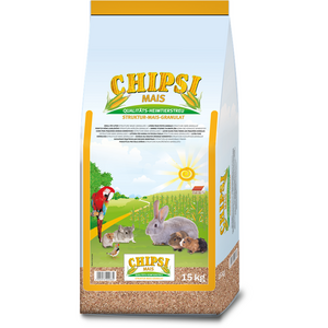 CHIPSI MAIS Kleintierstreu Granulat 15kg