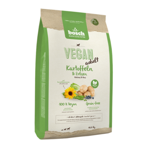 Bosch veganes Hundefutter Adult Kartoffel + Erbsen 10kg